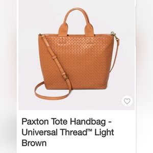 Paxton Large Tote Handbag - Universal Thread™ LightBrown